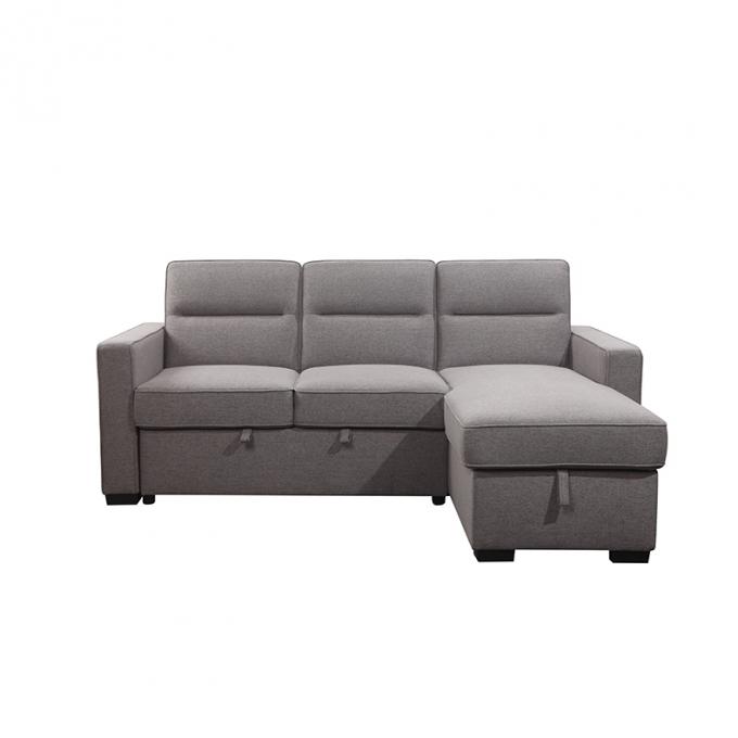 Modern fabric European style L shaped  sofa bed couch with Storage living room sofa 1
