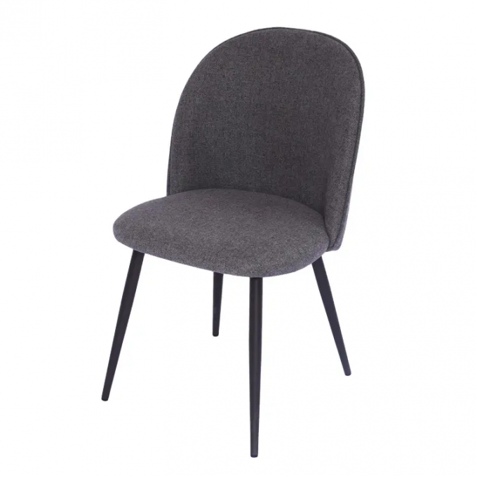 Multiscene Upholstered Dining Chair Fabric Material Practical Antiwear 2