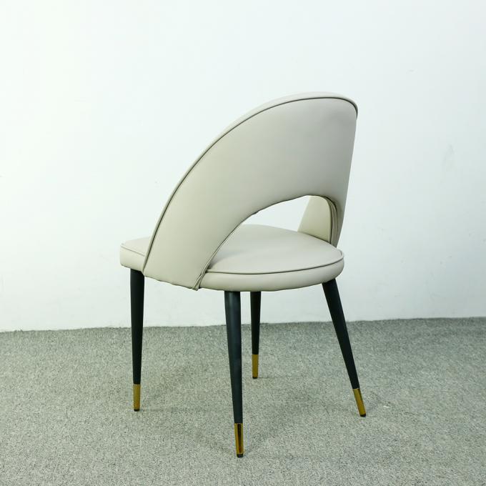Apartment Upholstered Dining Chair Multipurpose Anti Scratch 4