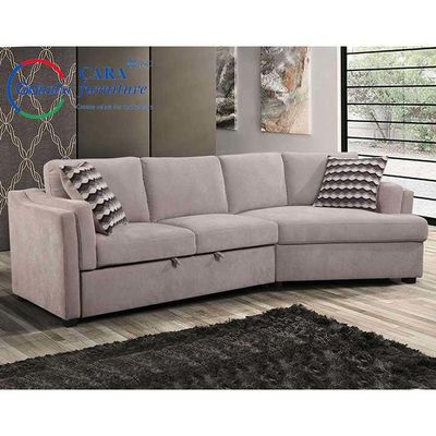 Home Furniture Linen Fabric Sofa Set Corner Velvet Sofa Living Room Corner