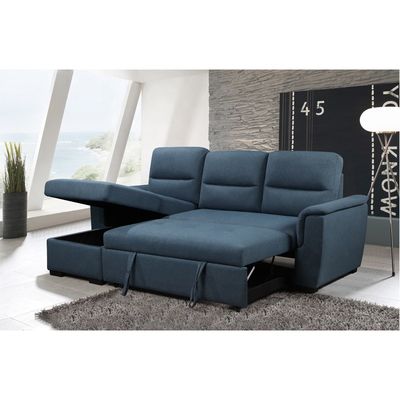 OEM/ODM European style design single futon L shaped USB sleeper sofa bed folding bed sofa cum bed living room furniture