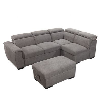 manufacture furniture house decor 2P+chaise+ottoman Reconfigurable Deep Seating Couch Sectional Parlor Combination Sofa