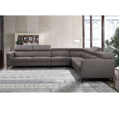 Wholesale OEM/ODM European style furniture living room sofa Modern sectional L shape corner sofa reclining sofa
