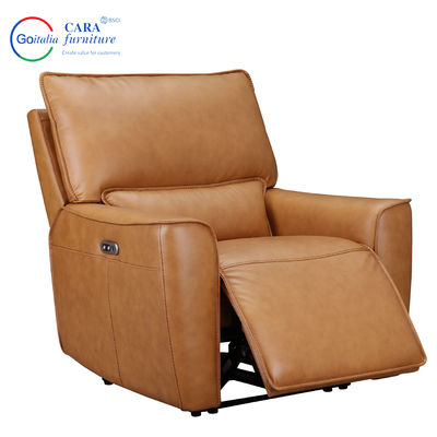 Modern Caramel Colored Sofa Set Italian Luxury 3 Piece Leather Furniture For Living Room