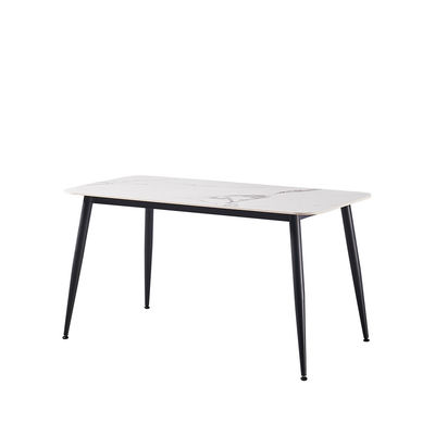 Multifunctional Marble Effect Coffee Table Anti Abrasion Practical